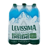 Levissima Acqua Naturale / Still Natural water 6x1.5L