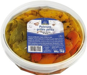 Trio Of Grilled Peeled Marinated Peppers 1kg