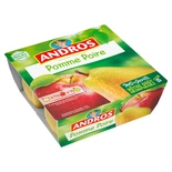 Andros Apple & Pear dessert 4x100g