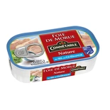 Connetable Natural cod liver with Guerande salt 121g