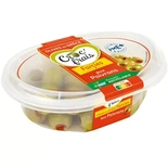Croc'Frais Green olives filled with peppers 200g