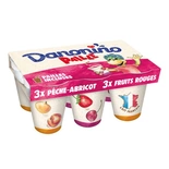 Danone Gervais Danonino straws mixed flavors Yogurt 6x100g