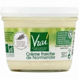 Vrai Normandie's creme fraiche Organic 200g