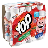 Yoplait P'tit Yop Strawberry Yogurt Drink 6x180g