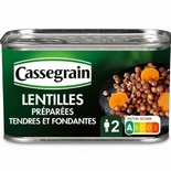 Cassegrain Lentils with onions & carrots 265g