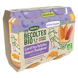 Bledina Organic Carrot, Sweet Potatoes & Bulghur 2x200g