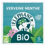 Elephant infusion Organic Verveine mint x 20 sachets 26g