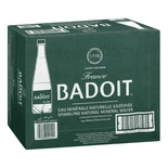 Badoit sparkling mineral water glass bottle 20x50cl