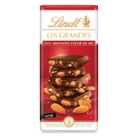 Lindt Les Grandes Chocolate Almond Salted 150g