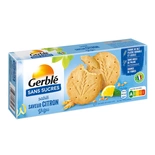 Gerble Biscuits Shortbread Lemon Yuzu sugar free 132g