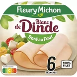 Fleury Michon Turkey breast x6 slices 180g