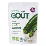 Good Gout Organic Courgette Risotto with goat cheese from 8 months 190g
