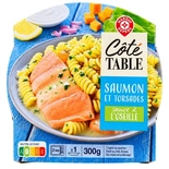 Cote Table Salmon with Sorrel Sauce and Tagliatelle Pasta 300g