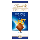Lindt Excellence Milk Chocolate Sea Salt Caramel 100g