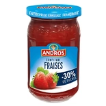 Andros Strawberry Jam light Jar 350g