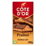 Cote d'or Milk chocolate with melted praline 200g