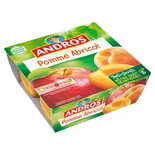 Andros Apple & Apricot dessert 4x100g