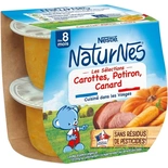 Nestle Naturnes Carrots Pumpkin and Duck 2x200g 400g