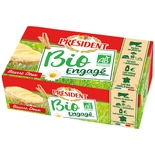 President Unsalted Organic butter 250g