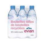 Evian Natural mineral still water 6x50cl