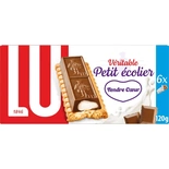 LU Petit Ecolier milk chocolate and milk heart cookies x6 120g