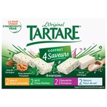 Tartare 4 flavours Spread Cheese x8 portions 133g