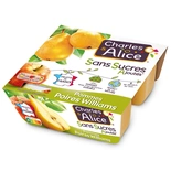 Charles & Alices Apple & Pears dessert 4x100g