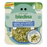 Bledina Green vegetables, bulgur white hake lemon and dill from 15 months baby food 200g