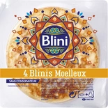 Soft blini x4 200g