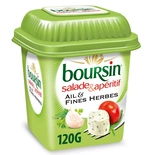 Boursin Salad Garlic & Herbs Cheese 120g