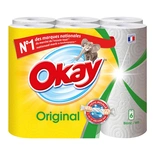 Okay Kitchen Towels white x6 rolls