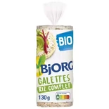 Bjorg Organic Whole Rice cakes with sesame 130g