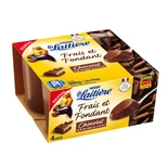 La Laitiere Frais et Fondant Chocolate Yogurt 4X115g