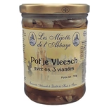 Les Mijotes de l'Abbaye Pot'je Vleesch with bones 750g