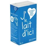 Semi skimmed milk UHT brick 6x1L