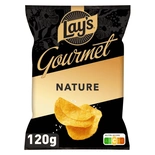 Lays Gourmet Plain Crisp 120g