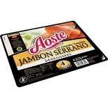 Aoste dry cured Serrano ham large slice x6 100g