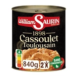 William Saurin Toulouse's Cassoulet with duck fat 840g