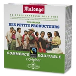 Malongo havelaar Arabica Coffee x 16 pads 104g