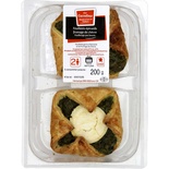 Spinach & Goat cheese Feuillete (Pastry) 2x150g