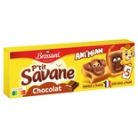 Brossard Ptit Savane Rigolo Chocolate Biscuits x5 150g