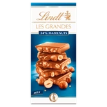 Lindt Les Grandes Milk Chocolate Hazelnut 150g