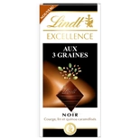 Lindt Excellence 3 Mixed Seeds Dark Chocolate 100g