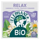 Elephant infusion Organic Tilleul Camomille x 20 sachets 26g