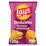 Lays Ondulees (Ridged) Croque Monsieur Crisp 120g