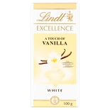 Lindt Excellence White Chocolate Vanilla 100g