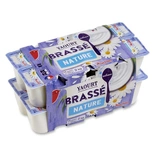 Auchan Plain stirred yogurts 16x125g