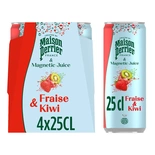 Perrier Strawberry & Kiwi sparkling water 4x25cl