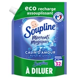 Soupline fabric softener concentrated Magic Moment Love hugs sachet x29 washes 600ml