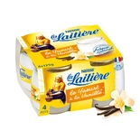 La Laitiere Vanilla yogurts 4x125g